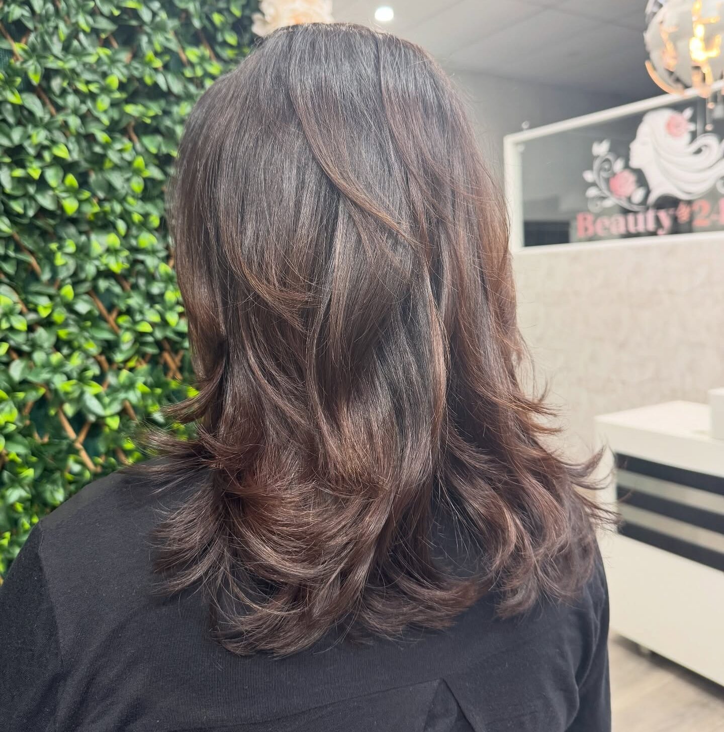 Balayage result